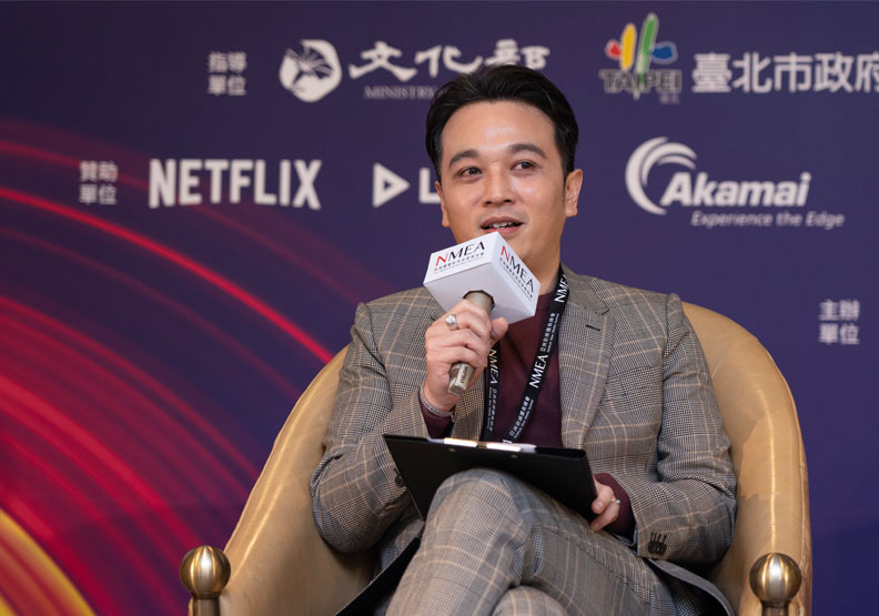 威秀影城董事長吳明憲。2020亞洲新媒體大會提供