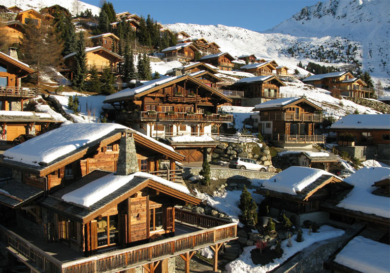圖／瑞士滑雪勝地韋比爾（Verbier）。Flickr by Leo-setä