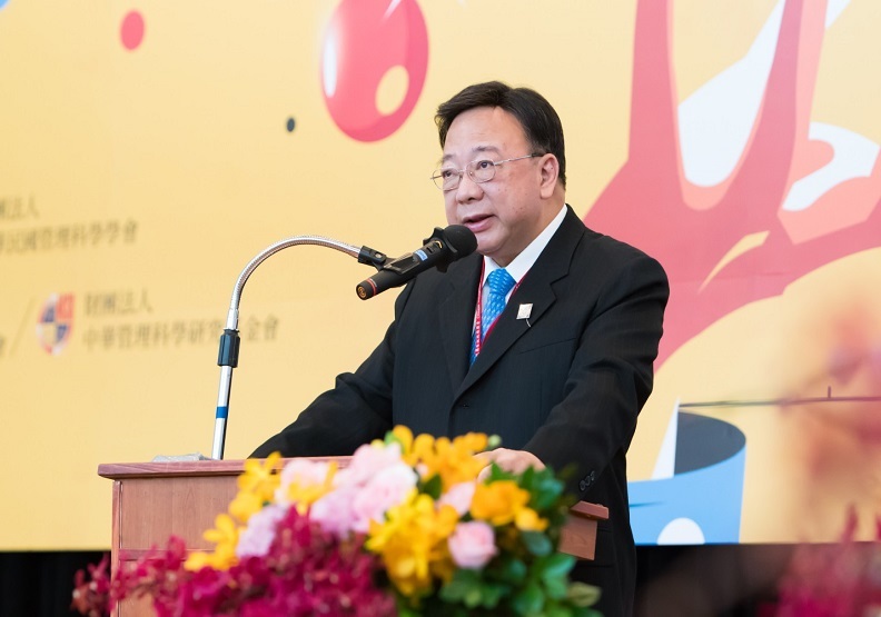 圖/管理科學學會劉維琪理事長。