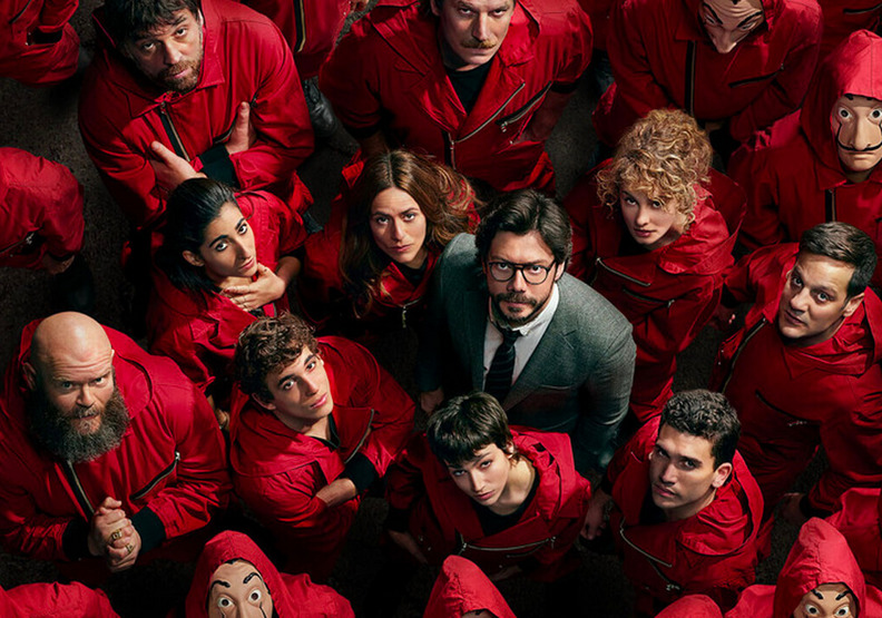 《紙房子》(Money Heist)/Netflix