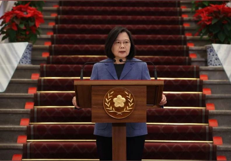 蔡總統元旦談話：兩岸政策不冒進，開放萊豬盼國人體諒