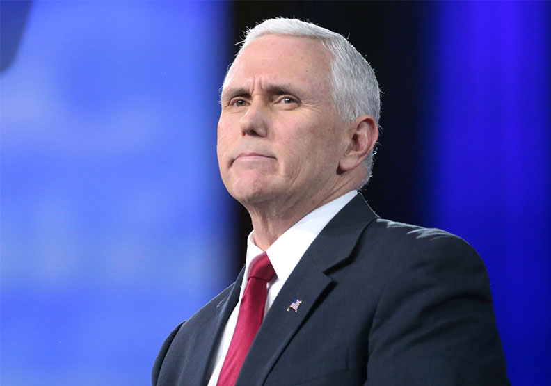 美國副總統彭斯。Flickr by The White House