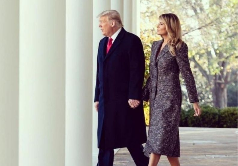 圖／取自Melania Trump臉書。 