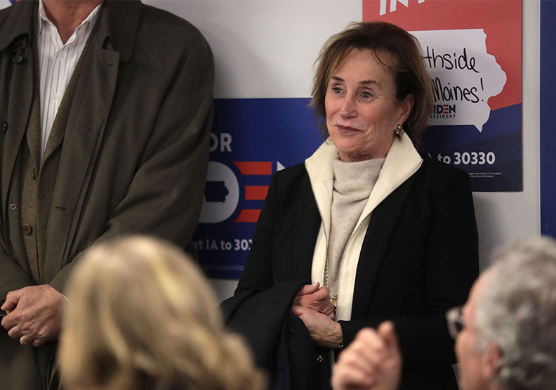 拜登妹妹瓦萊麗(Valerie Biden Owens)。Flickr by Gage Skidmore,