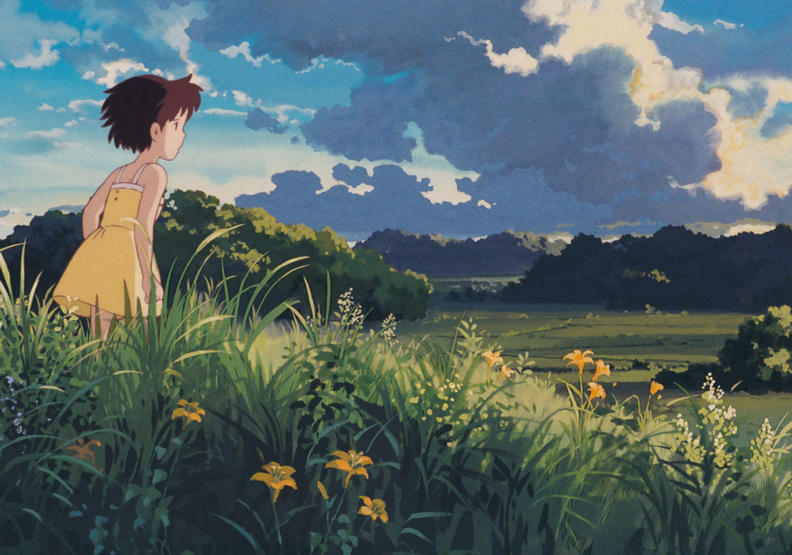 宮崎駿用水彩技術勾勒出畫面的極致美感