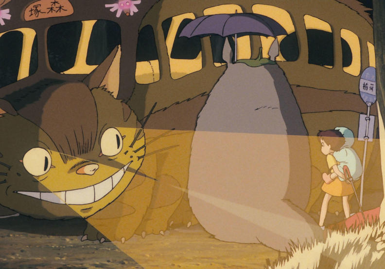 《龍貓》中最吸睛的元素之一,貓巴士