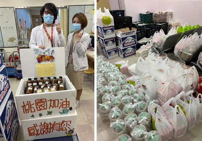 感謝部桃醫護「不逃」！全台民眾用滿滿物資為前線白衣勇士打氣