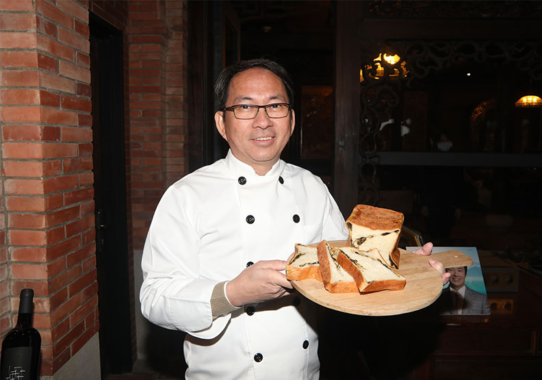 世界麵包冠軍吳寶春的梅乾菜吐司。