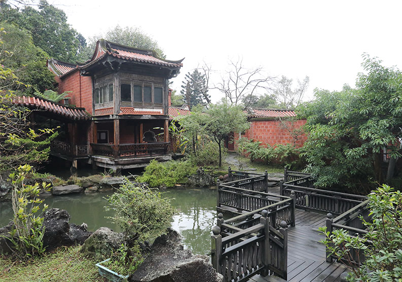 新竹「The One南園」宅院景色。