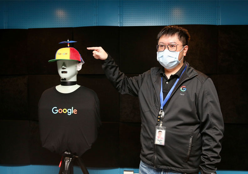 Google身價超過200萬元台幣的員工「Kevin」。張智傑攝