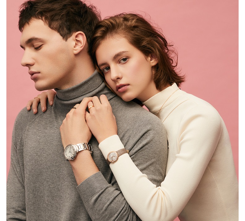 Ballon Bleu腕錶誕生於2007年,卡地亞設計師更為腕錶賦予全新圓形立體感。圖片來源:Cartier。