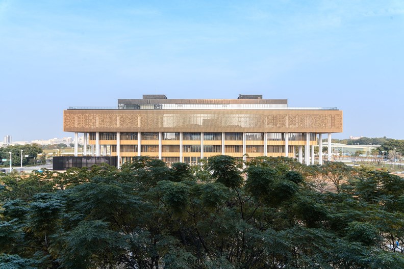 台灣最新的公共圖書館,就在台南!(圖片來源:台南市政府)