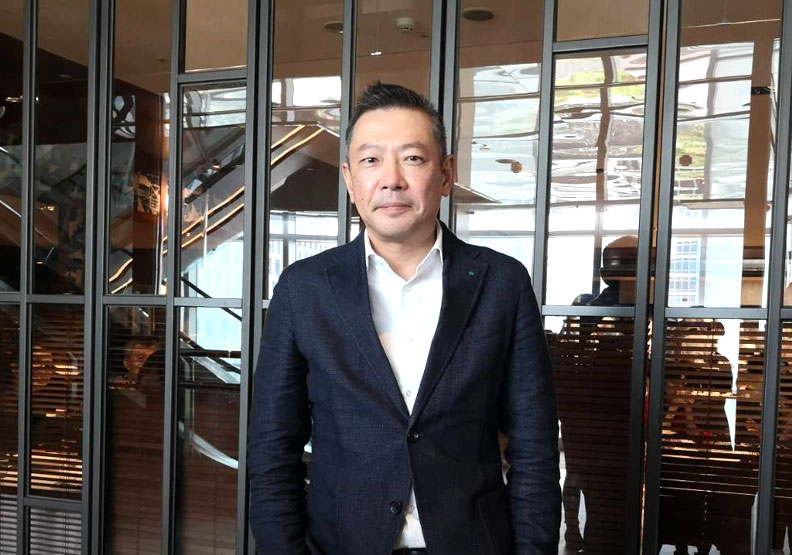 圖／新光三越副董吳昕陽。廖君雅攝