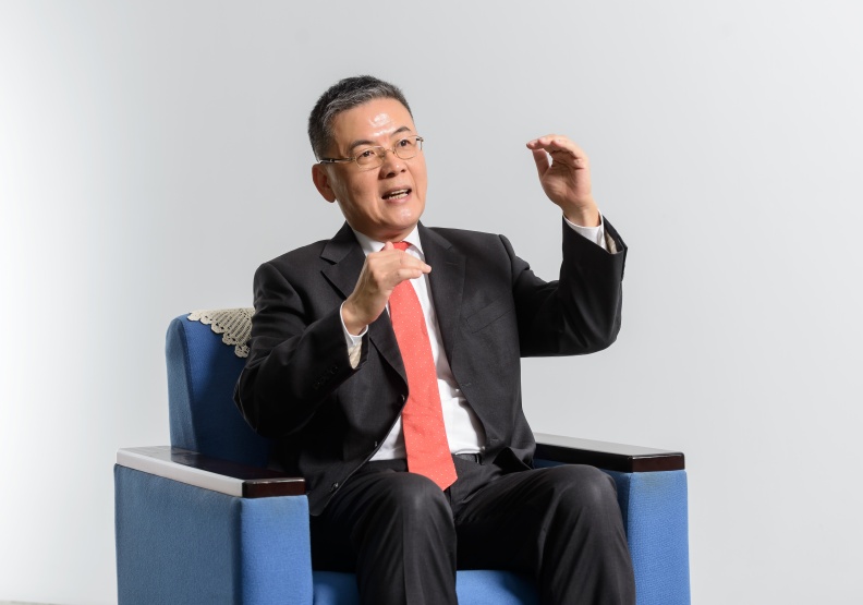 圖 / 李長榮化工總經理劉文龍。李長榮化工提供