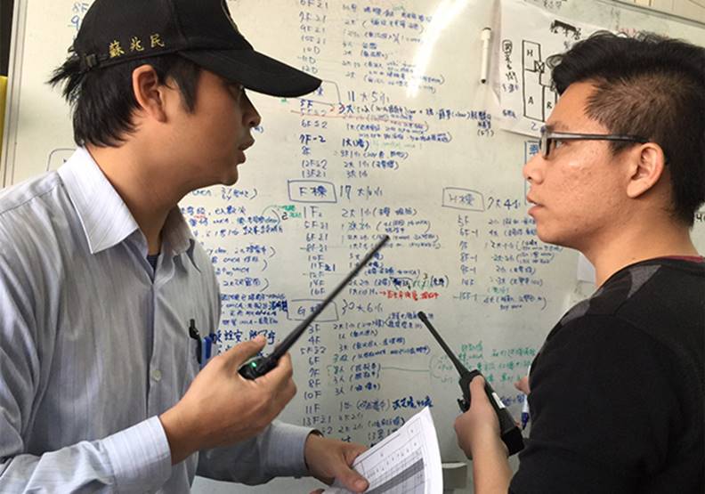 救災的應變迅速,有賴於平日的扎實演習。圖片來自台南市府