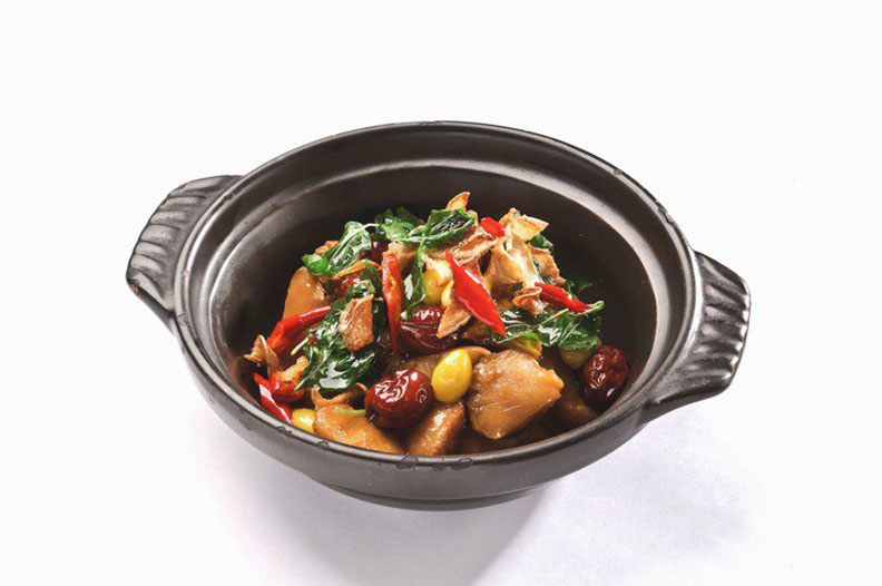 醬燒塔香猴王菇。聯安健康廚房提供