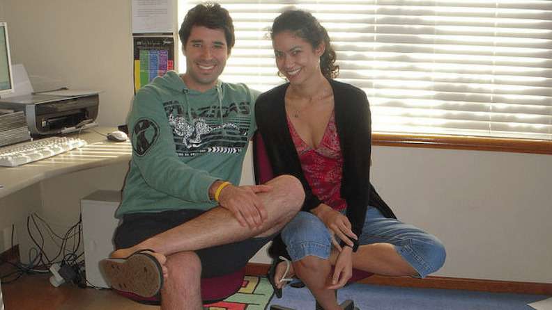 Cliff和Melanie。取自Melanie的Medium