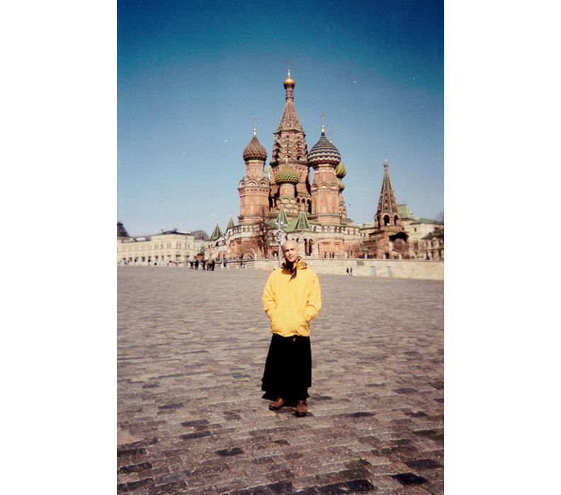 Andy在莫斯科。取自Andy臉書