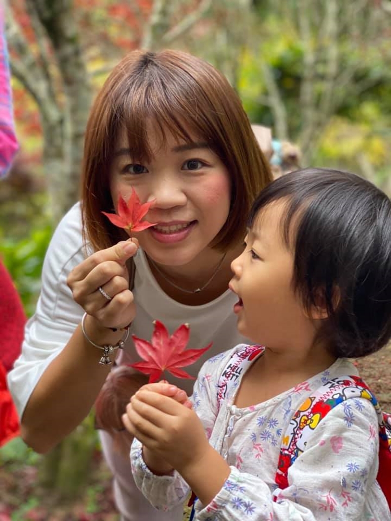 家長常帶孩子從事戶外活動,有助親子感情增溫。作者柯俊銘提供。