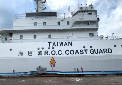 「國安高層」指示海巡艦艇增台灣塗裝？總統府：不用猜，就是總統蔡英文