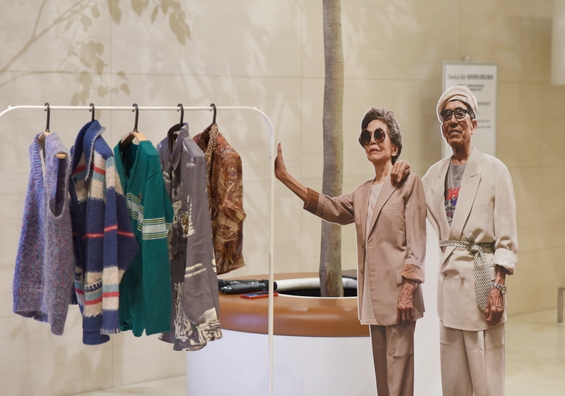 時尚的穿搭令人驚艷