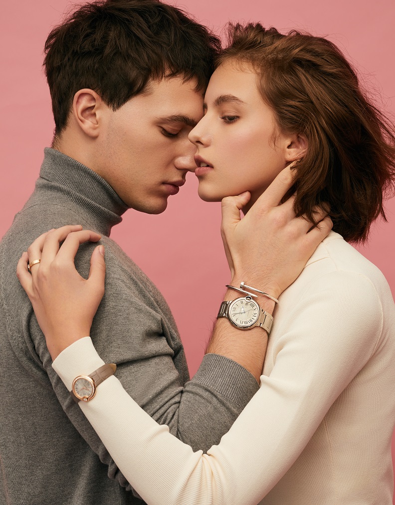 Ballon Bleu腕錶誕生於2007年,系列嶄新詮釋圓潤造型。圖片來源:Cartier