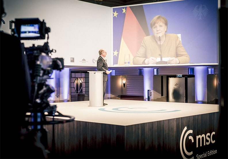 德國總理梅克爾(Angela Merkel)。取自MSC官網