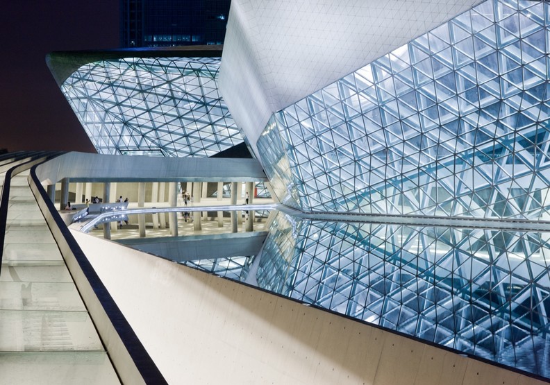 廣州大劇院。archdaily