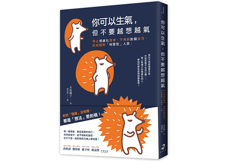 《你可以生氣,但不要越想越氣》,水島廣子著,楊詠婷譯,仲間出版