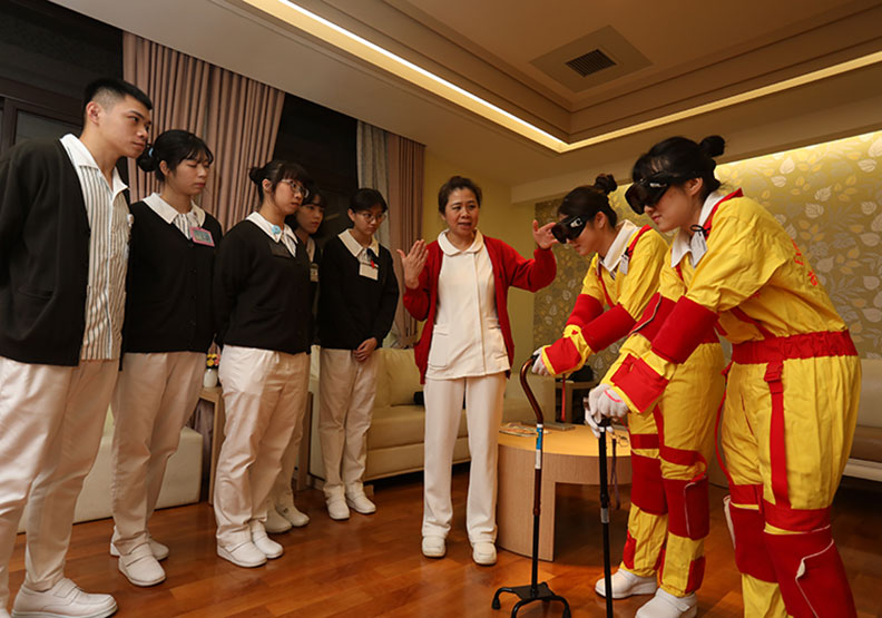 隨著科技發展，智慧醫療已成趨勢。圖為長庚科技大學