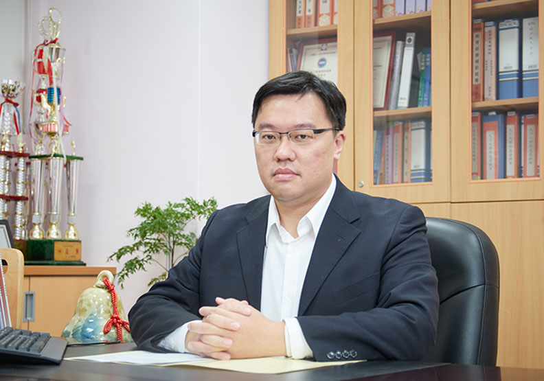 明志科技大學經營管理系 系主任 廖宜慶。廖宜慶提供