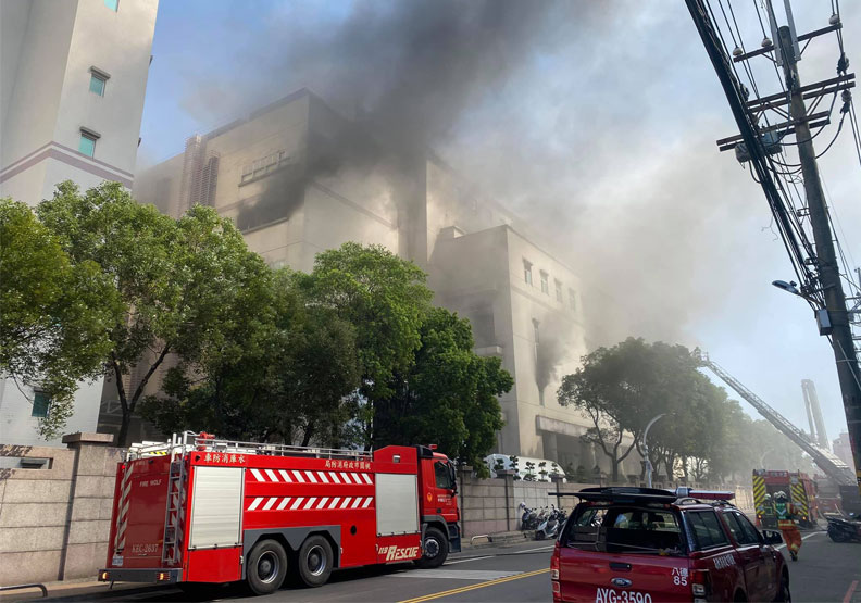 2月4日欣興電子再次發生大火。