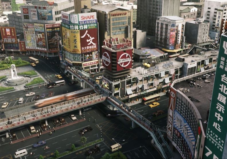 1980年代的中華商場在影集中被如實還原