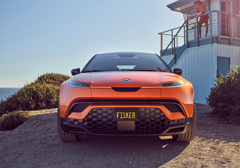 圖／美國電動車廠Fisker旗下首輛電動休旅車「Fisker Ocean」。取自Fisker官網