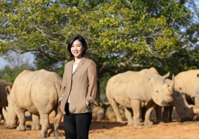 六福復育白犀牛 日本跨海來提親