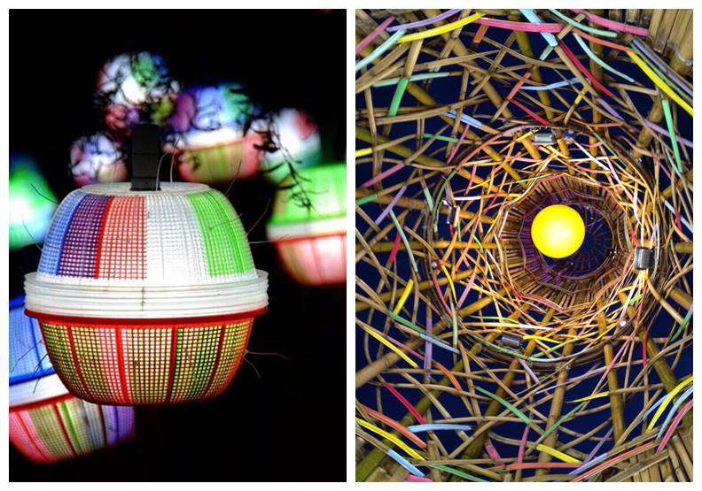 來參展港燈節的藝術作品，提升了在地美學靈感。作者提供