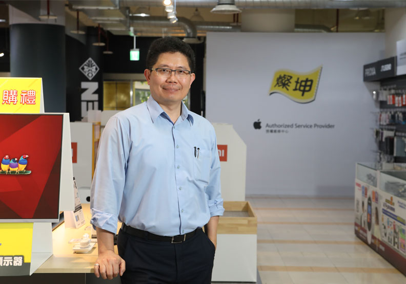 圖／燦坤董座林技典。蘇義傑攝