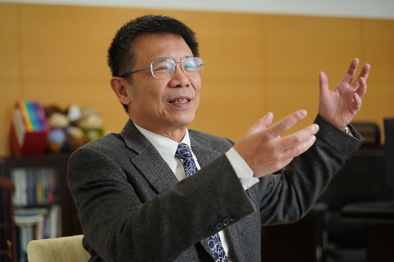 東吳大學校長潘維大。