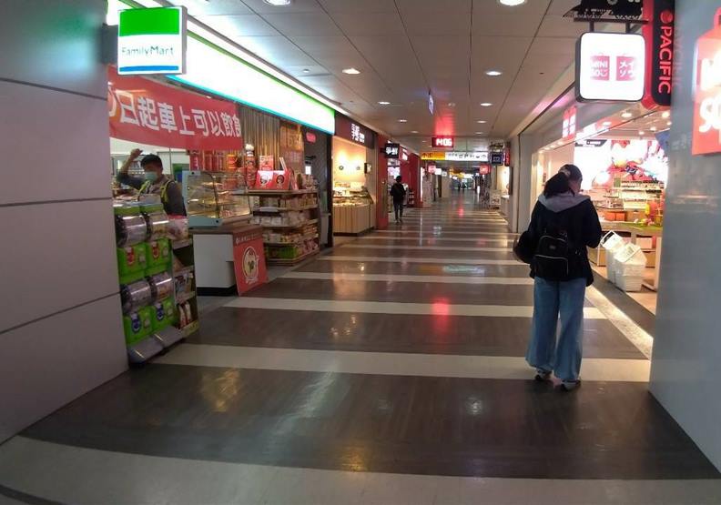 北捷地下街。台北捷運提供。(示意圖)