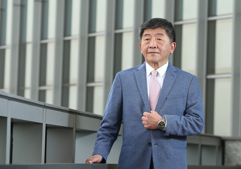 圖／中央流行疫情指揮中心指揮官、衛福部長陳時中。張智傑攝