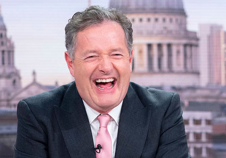 皮爾斯摩根（Piers Morgan）。取自Piers Morgan twitter