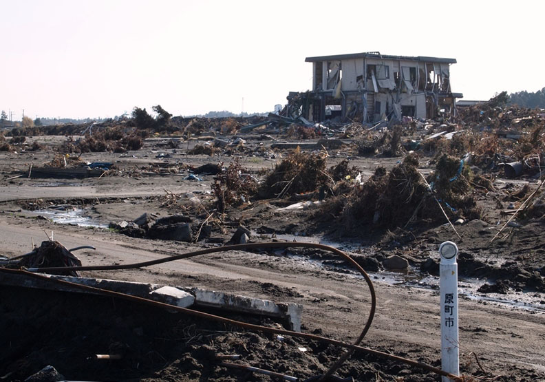 Flickr/Jun Teramoto。311海嘯過後的福島