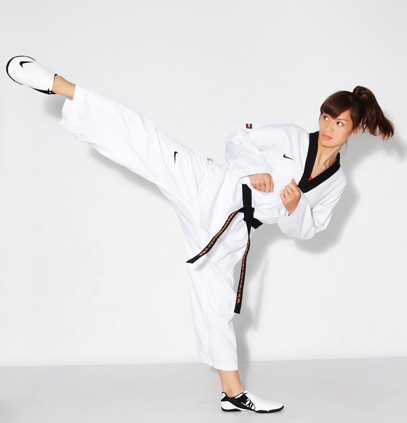 曾櫟騁自9歲起練習跆拳道，也是2012年倫敦奧運女子57公斤級跆拳道銅牌。(照片來源：曾櫟騁)