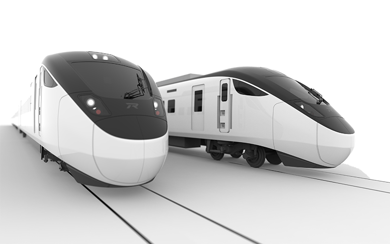 EMU 3000型城際電聯車。(日立製作所提供)