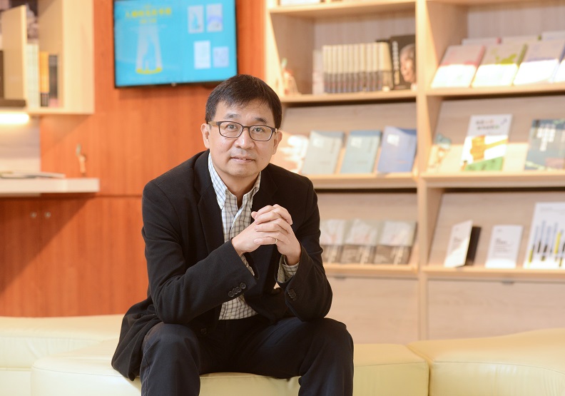 圖 / 國家人權博物館館長陳俊宏。 攝影：黃鼎翔。