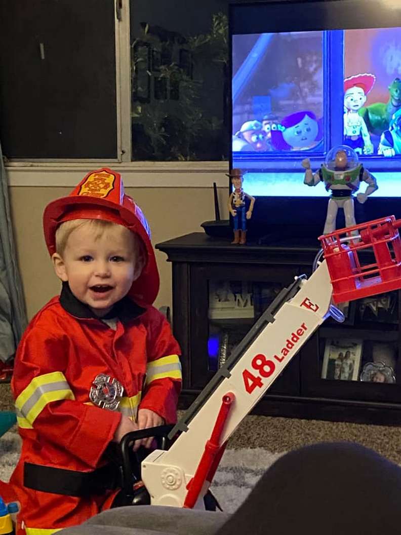 哈根的生活中充滿各種《玩具總動員》元素