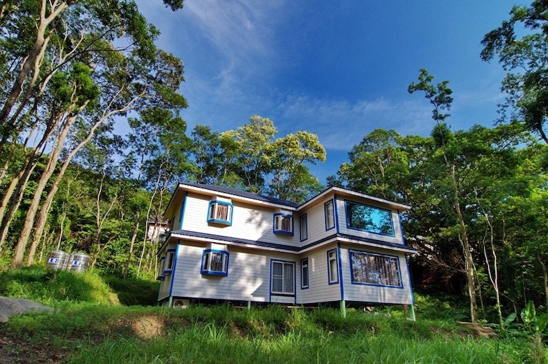 從零開始親手打造的山郊小屋,是黃政豪心目中最理想的家