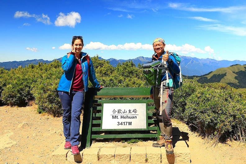 黃政豪說,登山不只在於享受美景,也能磨練心性
