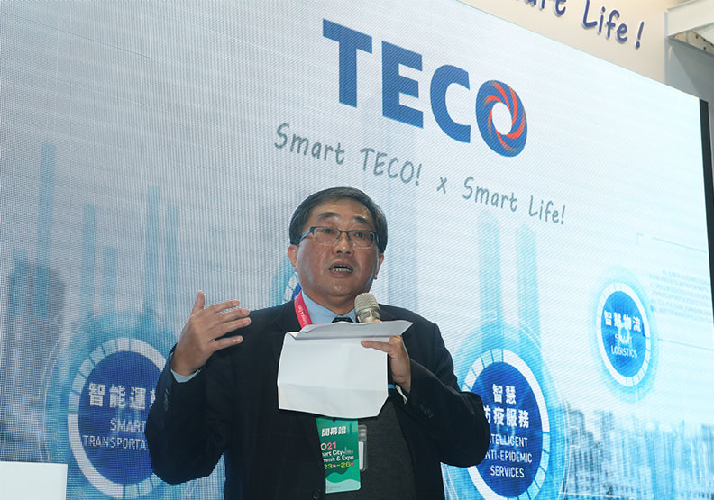 東元總經理連昭志。蘇義傑攝