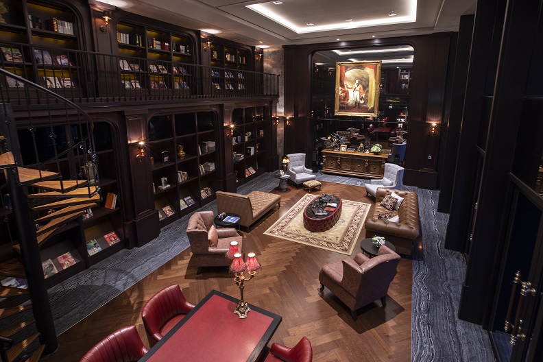 每個社區都有古典元素書房。